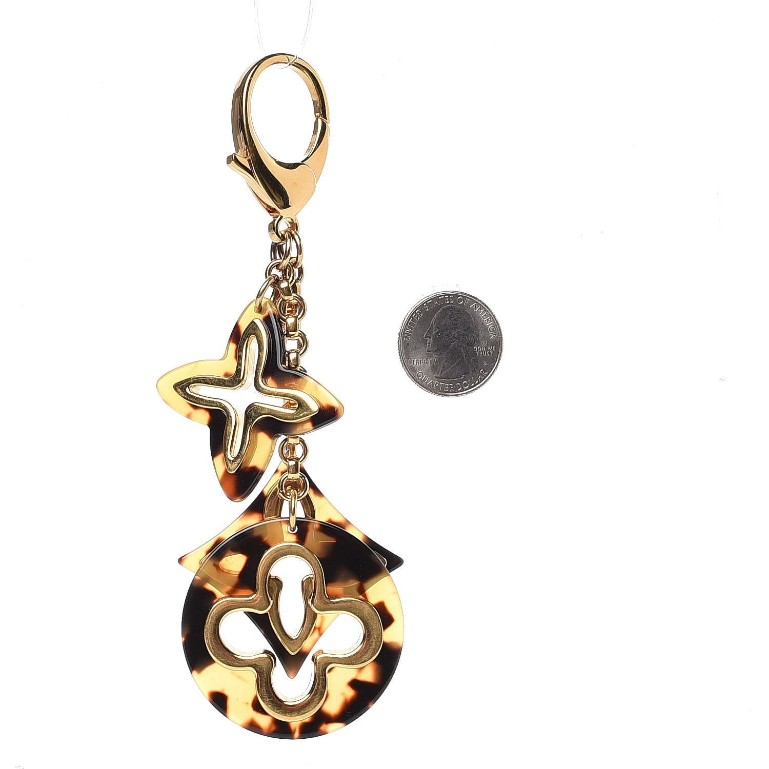 Louis Vuitton Insolence Bag Charm Ecaille 2 of 4