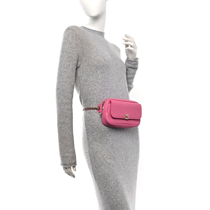 Chanel Goatksin Quilted Casual Trip Waist Bag Pink 2 of 10