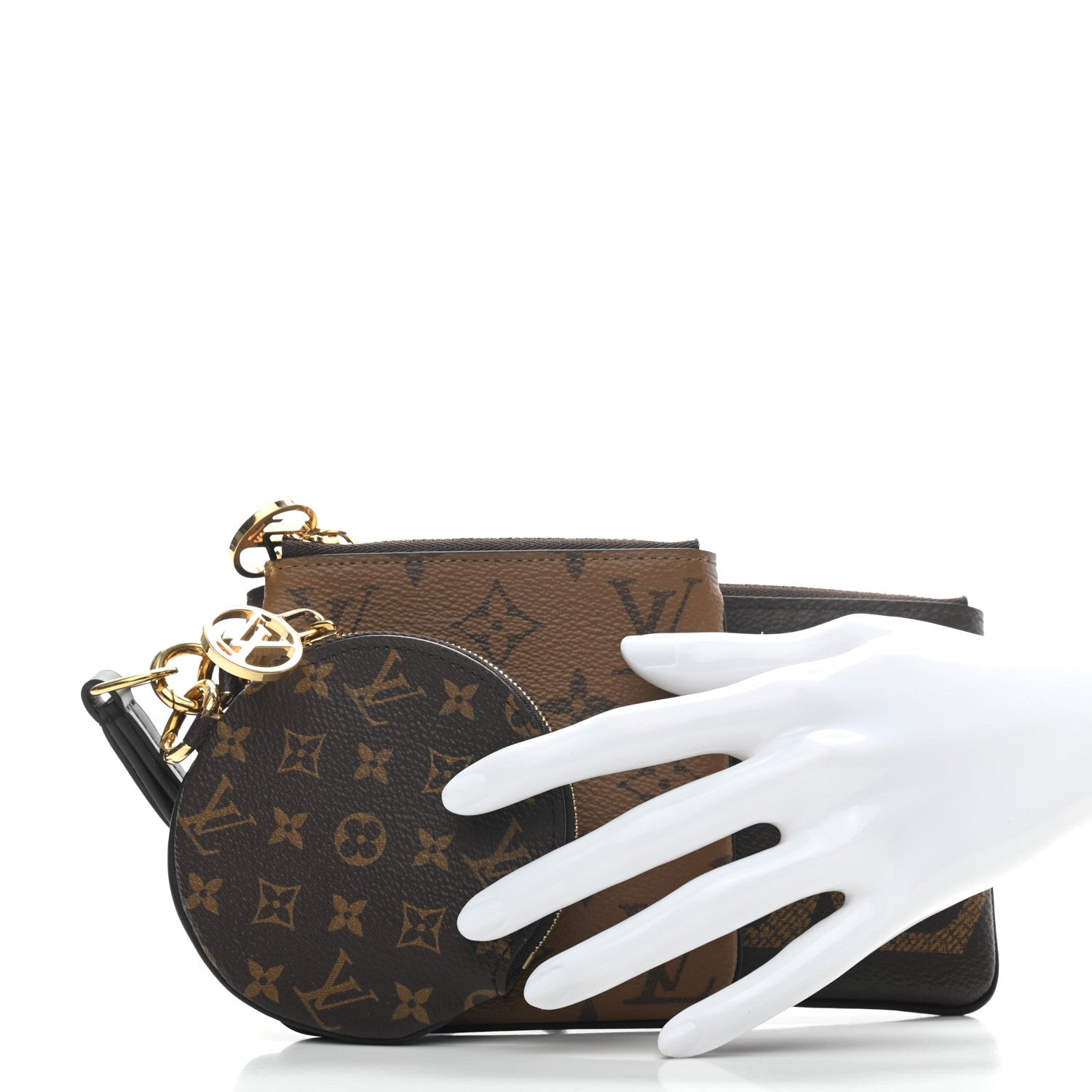 Louis Vuitton Reverse Monogram Giant Trio Pouch 2 of 6