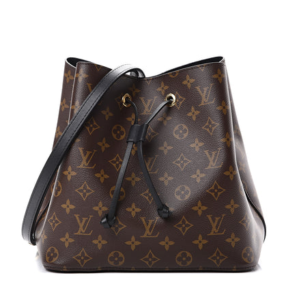 Louis Vuitton Monogram Neonoe MM Black 1 of 11