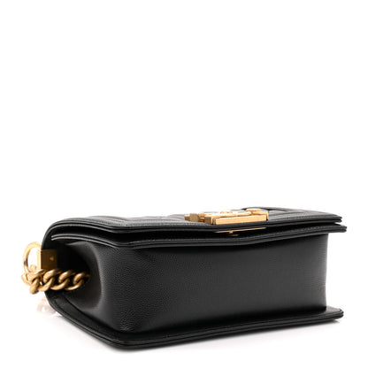 Chanel Caviar Quilted Small Boy Flap Black 4 of 11