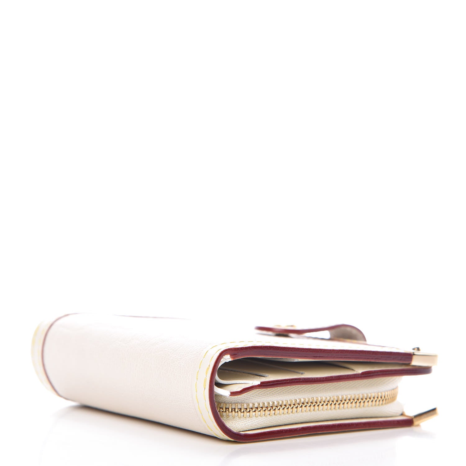 Louis Vuitton Suhali Compact Zipped Wallet White 4 of 14