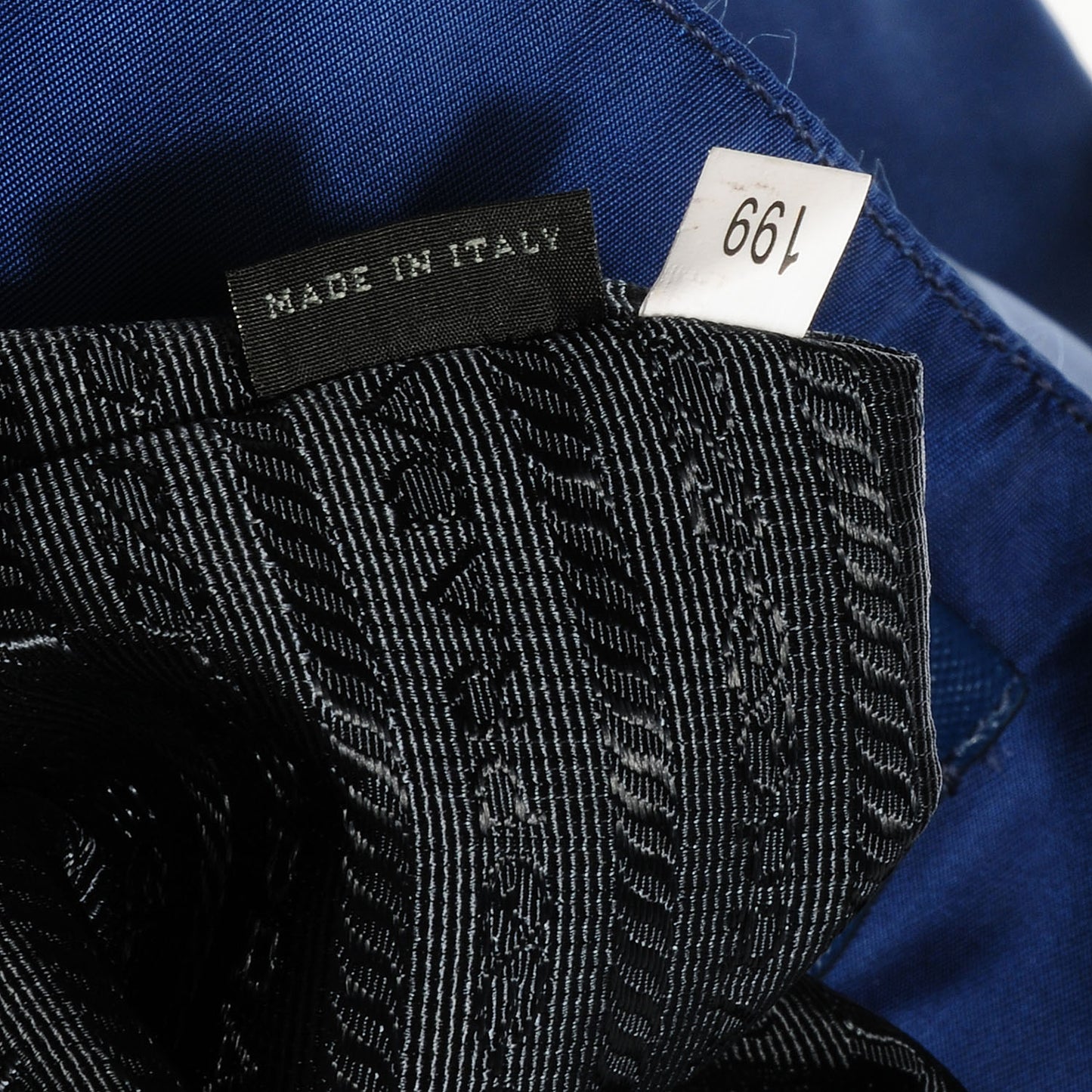 Tessuto Saffiano Tote Bleuette