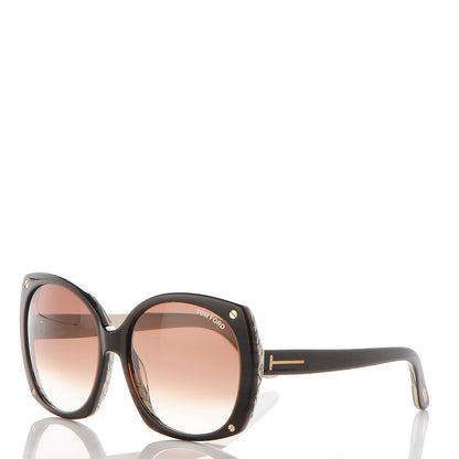 Tom Ford Gabriella Sunglasses TF362 Brown 1 of 8