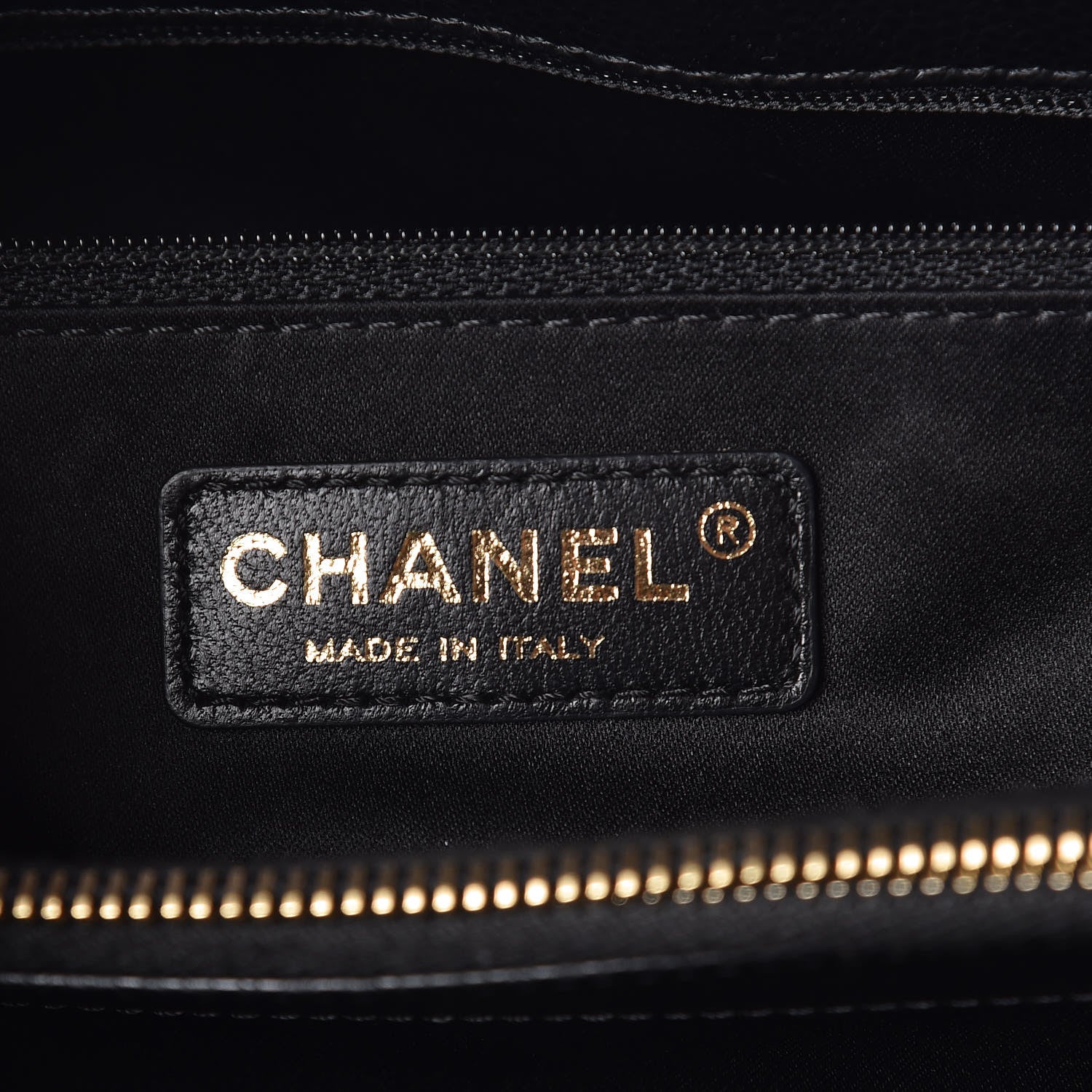 Chanel Caviar Quilted Grand Shopping Tote GST Black 6 of 9