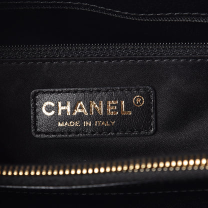 Chanel Caviar Quilted Grand Shopping Tote GST Black 6 of 9