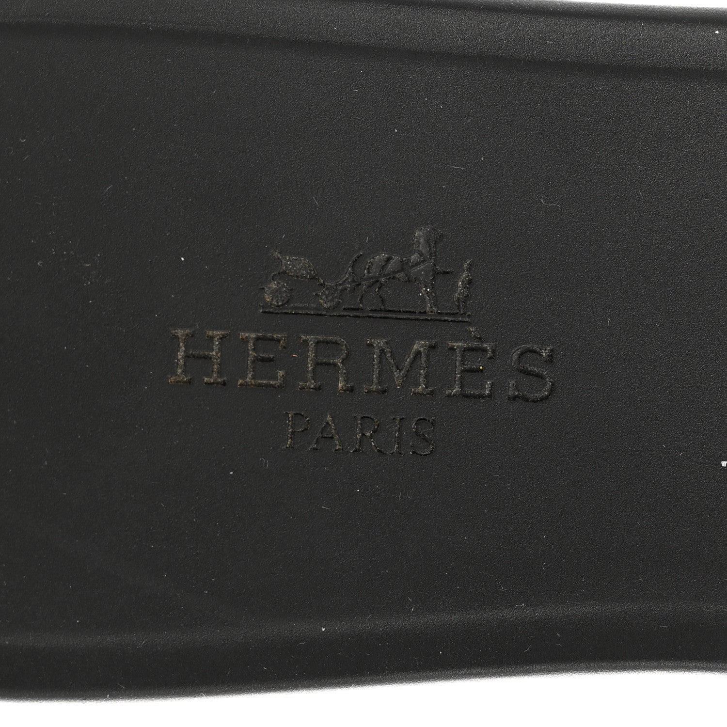Hermes Rubber Chaine d'Ancre Rivage Sandals 39 Black 8 of 12
