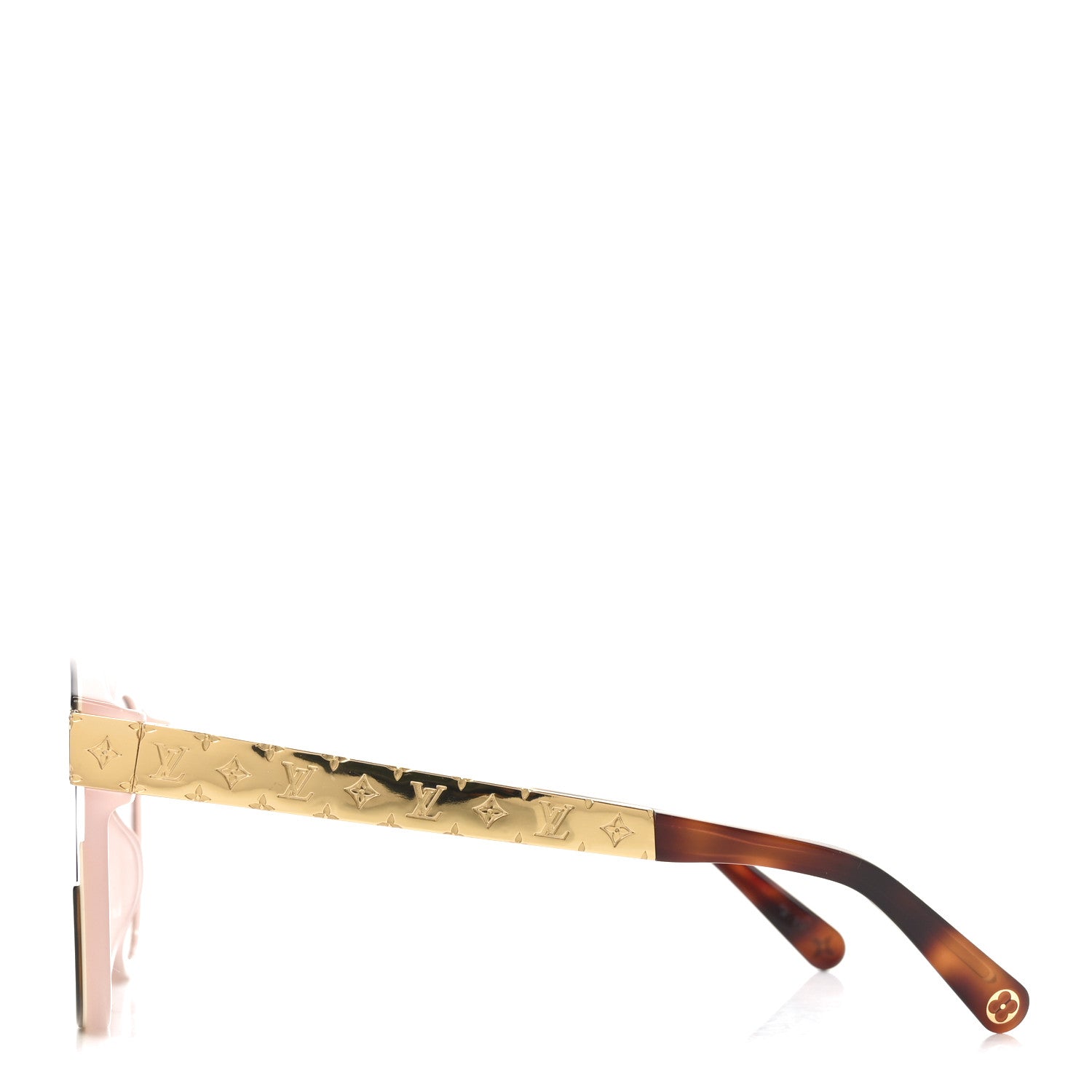 Louis Vuitton Acetate Petit Soupcon Cat Eye Sunglasses Z1858W Light Tortoisehell 3 of 7