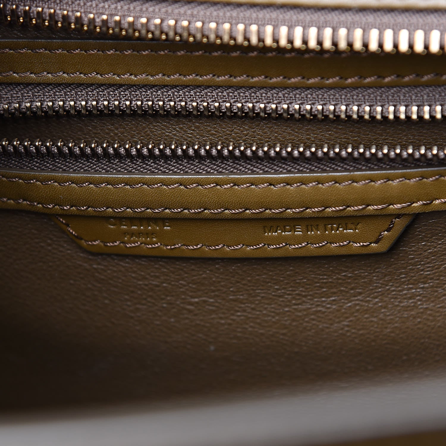 Celine Velluto Smooth Calfskin Suede Micro Tri-Color Luggage 7 of 11