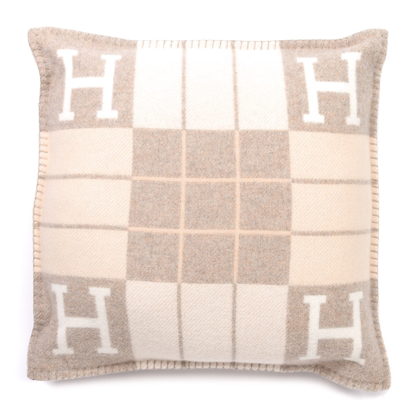 Wool Cashmere Avalon III Pillow PM Coco Camomille