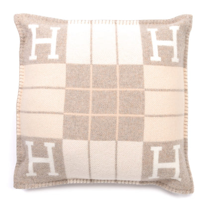Hermes Wool Cashmere Avalon III Pillow PM Coco Camomille 1 of 6