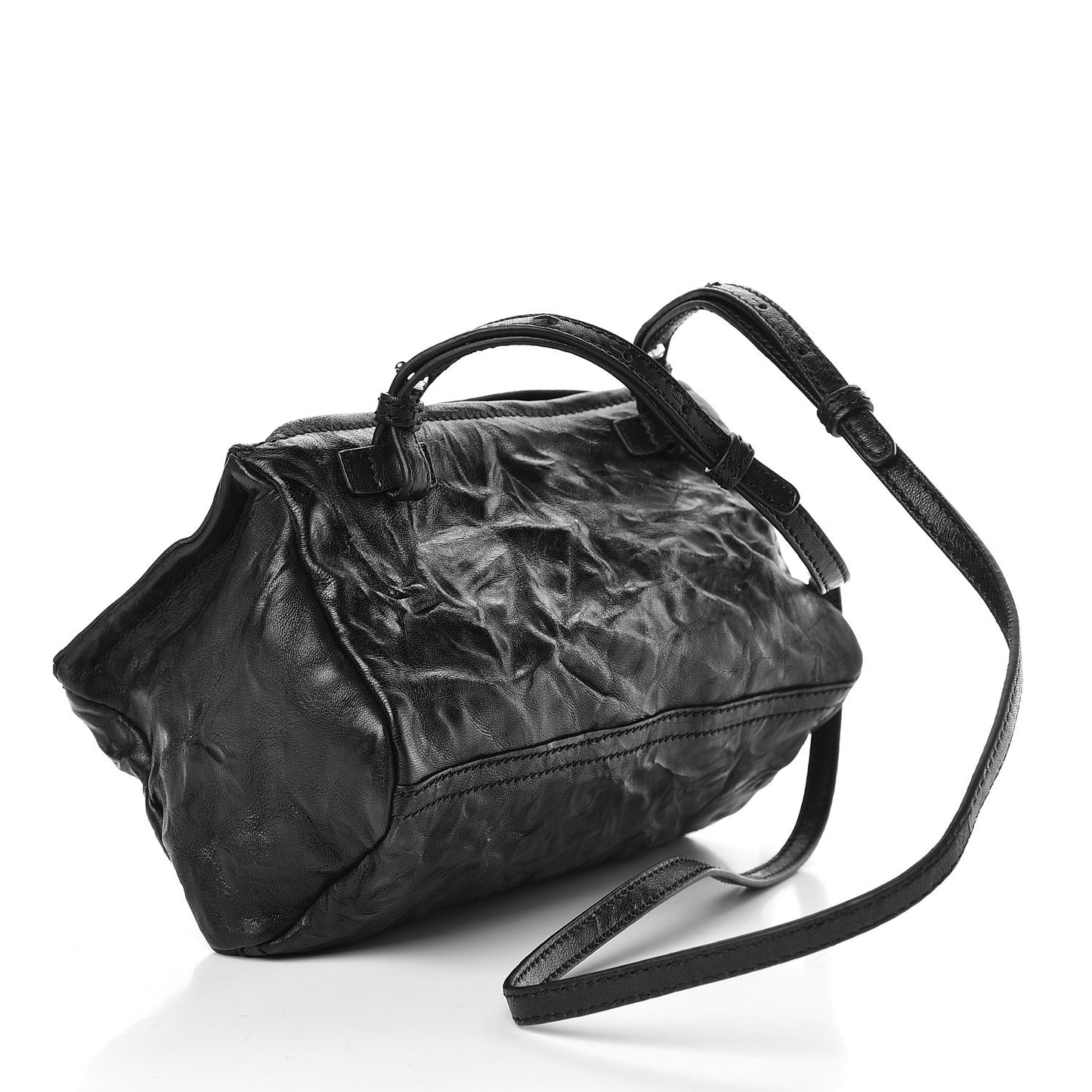 Tumbled Sheepskin Mini Pandora Black
