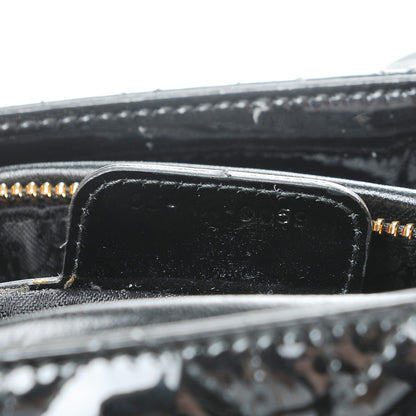 Christian Dior Patent Cannage Medium Lady Dior Black 7 of 12
