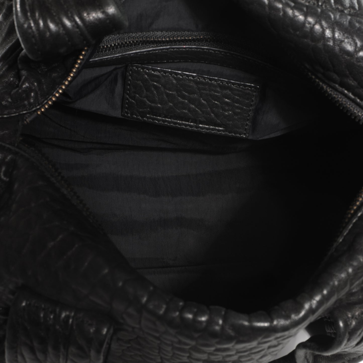 Leather Rocco w Black Hardware