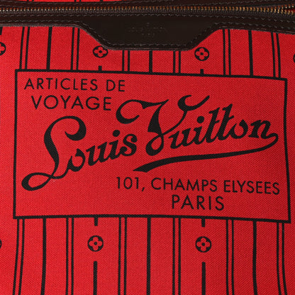Louis Vuitton Damier Ebene Neverfull MM 6 of 11
