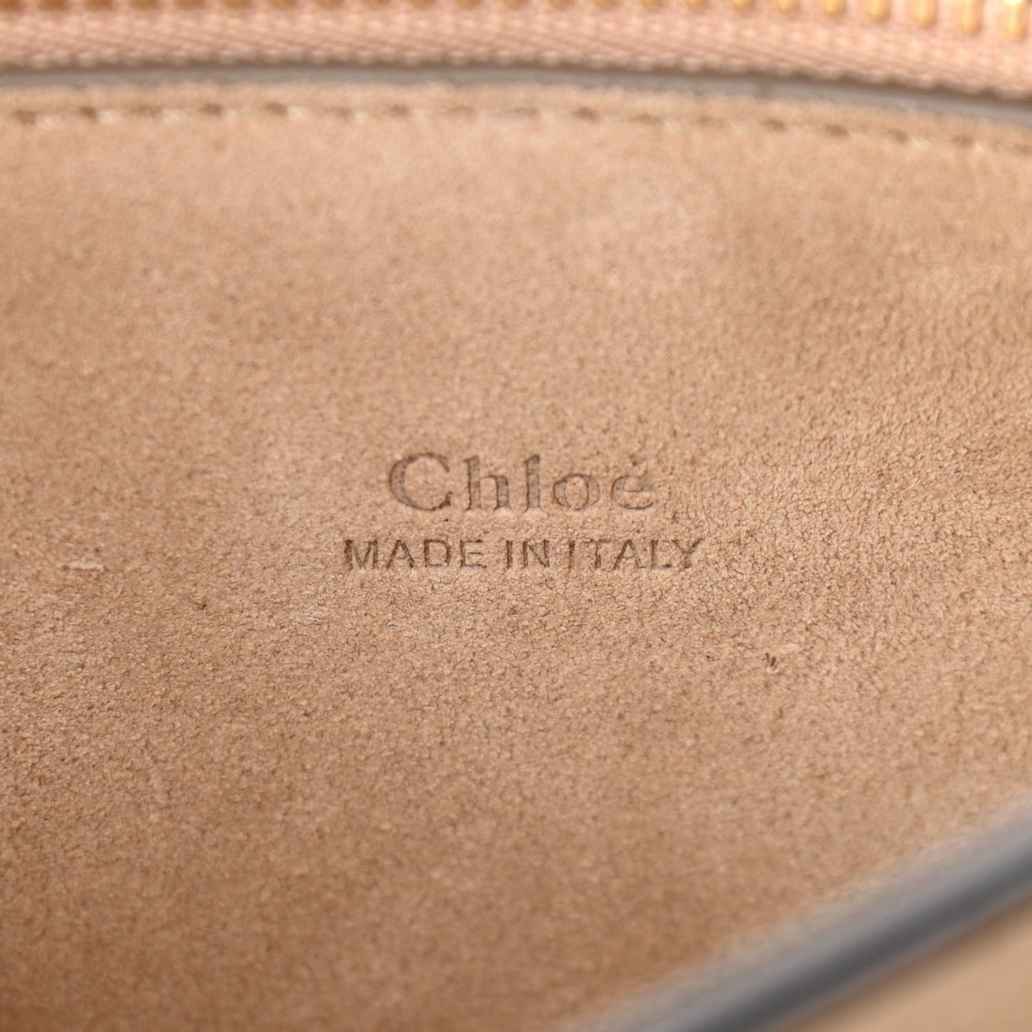 Suede Calfskin Small Faye Top Handle Bag Motty Grey