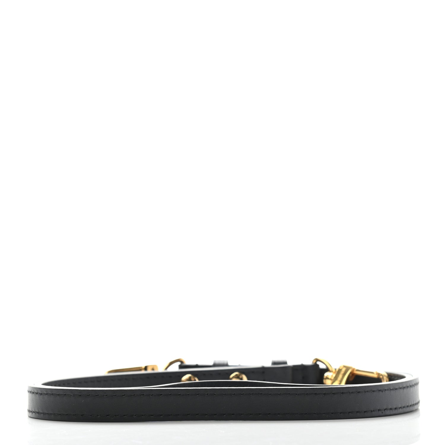Louis Vuitton Calfskin Neonoe Shoulder Strap Black 2 of 6