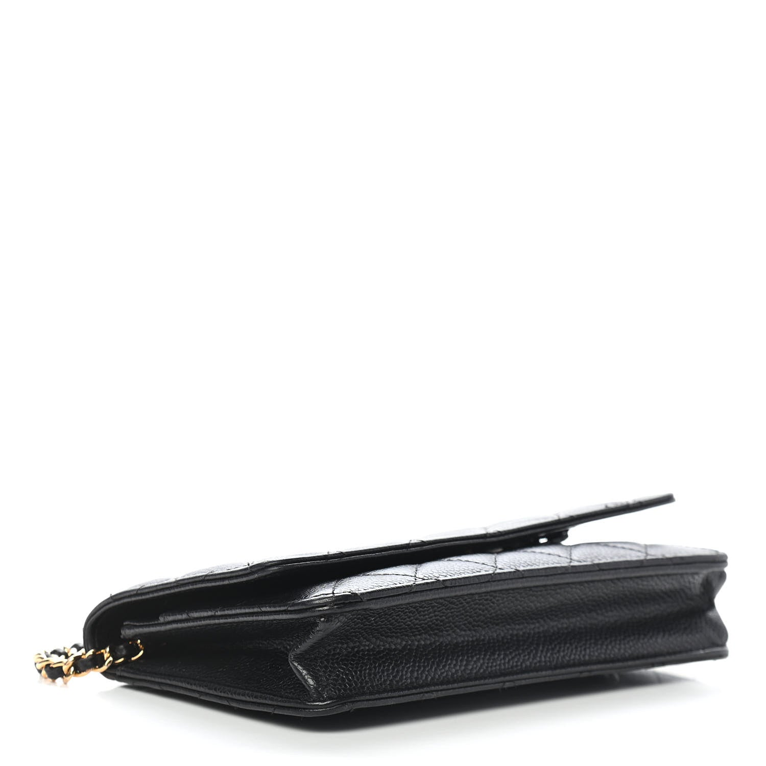 Chanel Caviar Quilted Wallet On Chain WOC Black 4 of 11