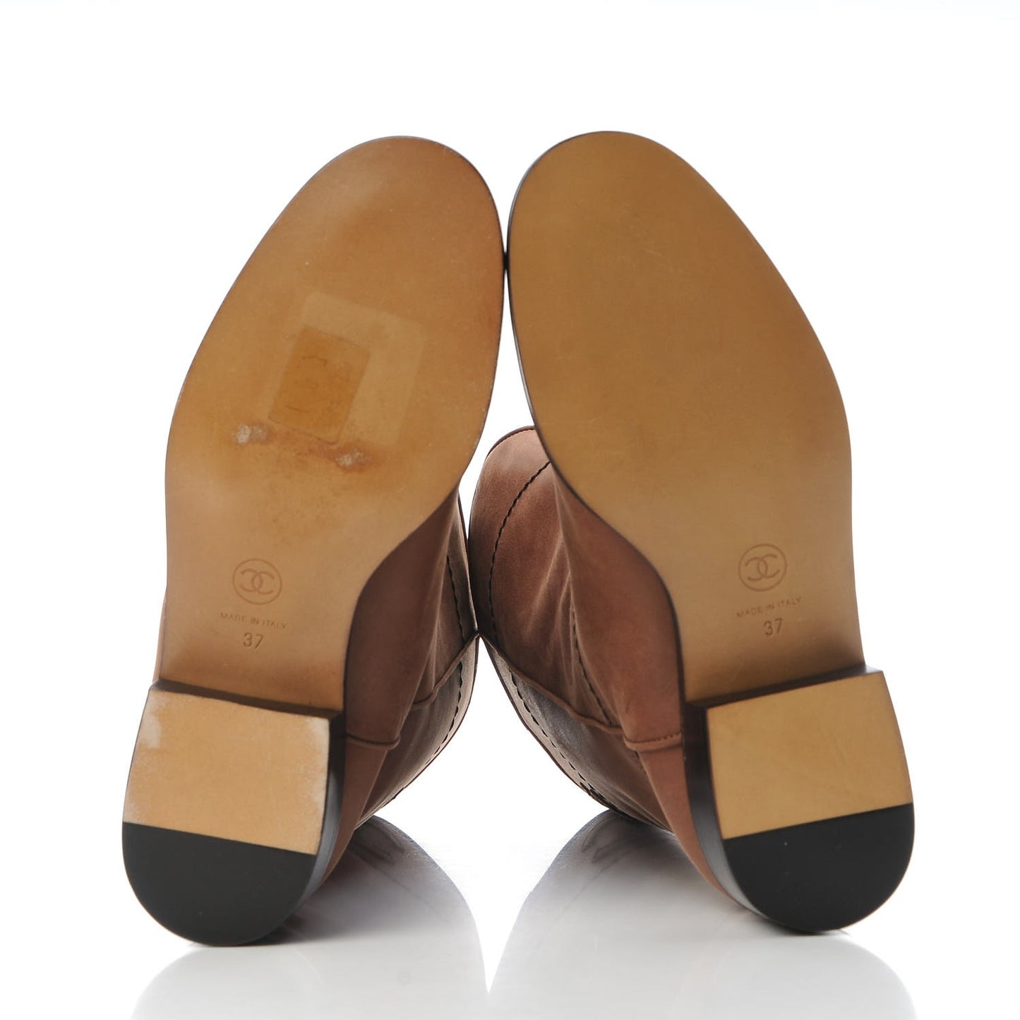 Nubuck CC Short Boots 37 Light Brown
