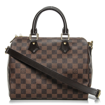 Louis Vuitton Damier Ebene Speedy Bandouliere 25 1 of 7