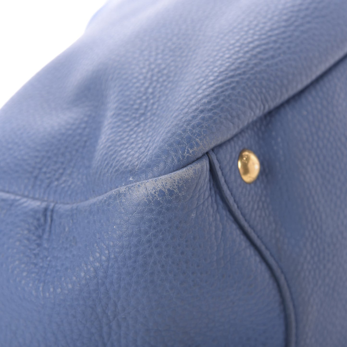 Vitello Daino Double Pocket Hobo Cobalto