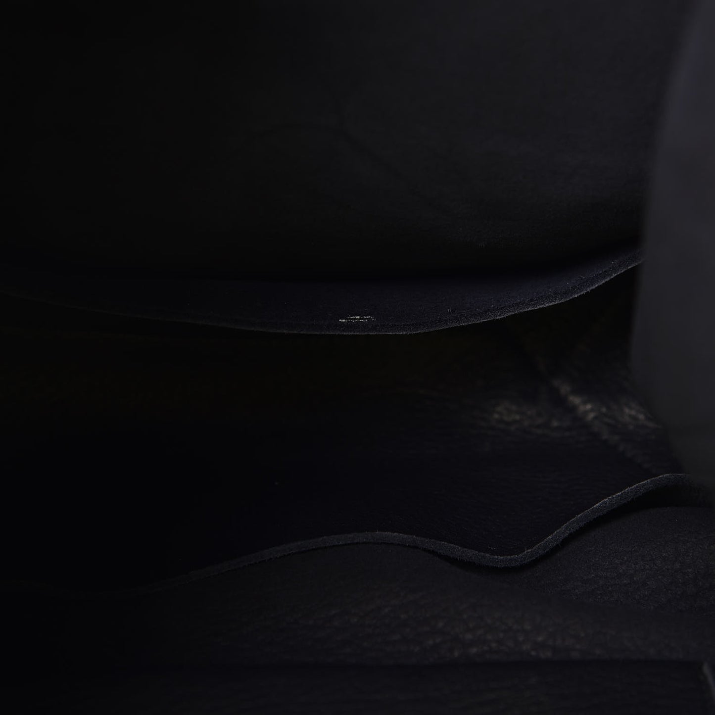 Cervo Deerskin Shopper Tote Navy