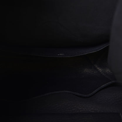 Prada Cervo Deerskin Shopper Tote Navy 11 of 16