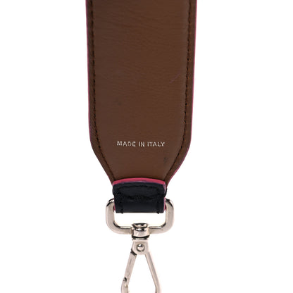 Fendi Vitello Dolce Plexiglass Bi-Color Studded Strap You Black Brownie Multicolor 4 of 13