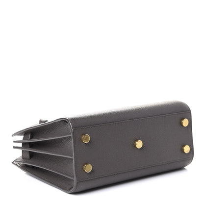 Saint Laurent Grained Calfskin Nano Sac De Jour Fog 4 of 5
