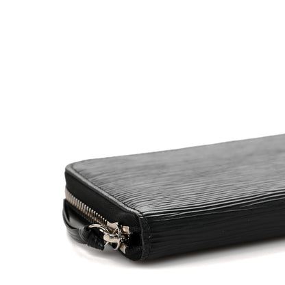 Louis Vuitton Epi Clemence Wallet Black 7 of 9