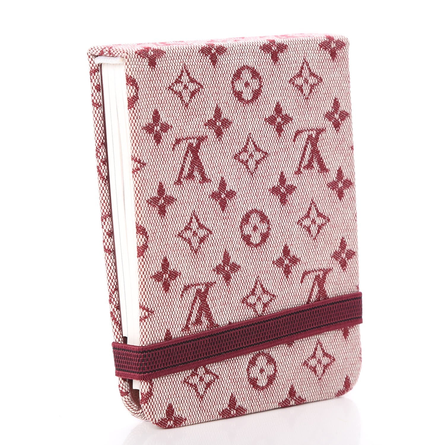 Louis Vuitton Mini Lin Notebook Cherry 3 of 7