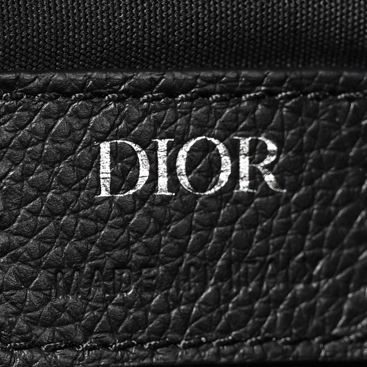 Christian Dior Oblique Mens Saddle Bag Blue 6 of 10