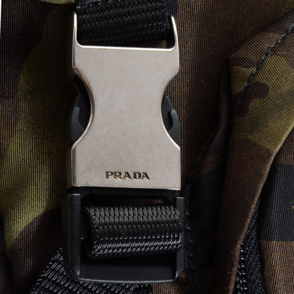Prada Nylon Camouflage Double Buckle Backpack Mimetico 11 of 11