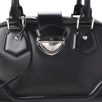Louis Vuitton Epi Bowling Montaigne GM Black 9 of 9