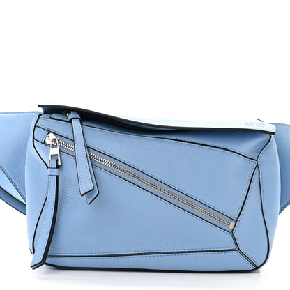 Loewe Calfskin Small Puzzle Bumbag Olympic Blue 7 of 10