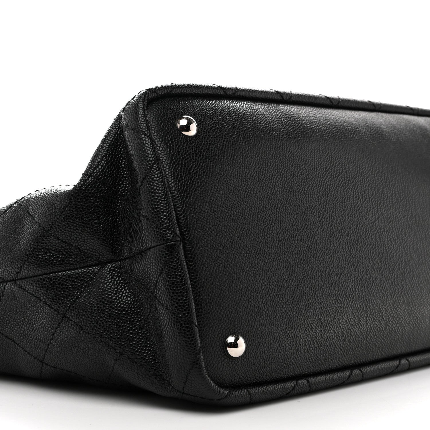 Chanel Grained Calfskin Large Shopping Fever Tote Black 10 of 14