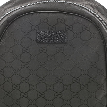 Gucci Nylon Monogram Slim Backpack Black 8 of 8