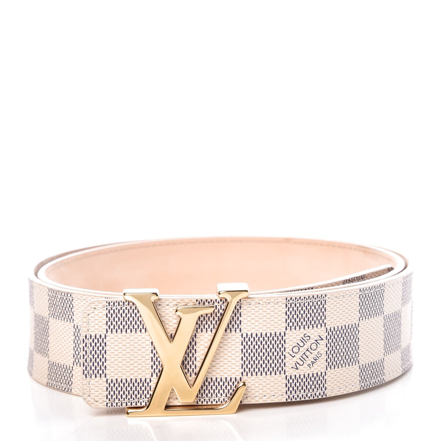 Damier Azur LV Initiales Belt 95 38