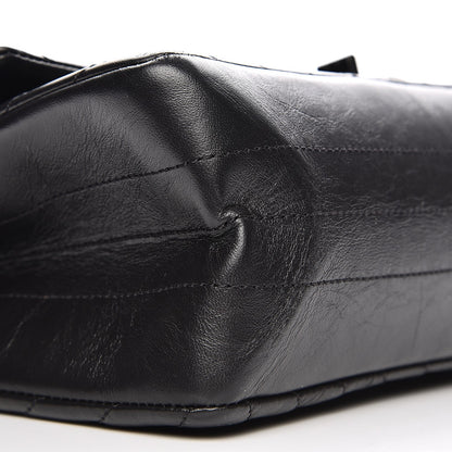 Chanel Aged Calfskin Chevron 2.55 Reissue 226 So Black 8 of 8