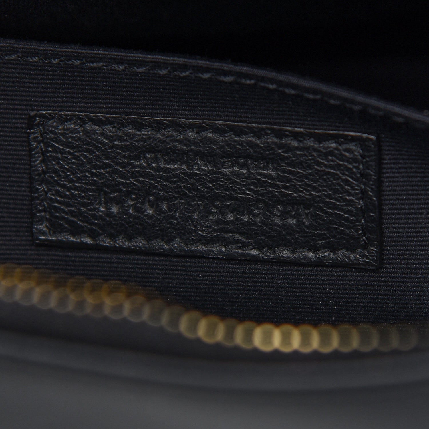Saint Laurent Calfskin Matelasse Monogram Lou Camera Bag Black 7 of 9