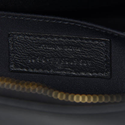 Saint Laurent Calfskin Matelasse Monogram Lou Camera Bag Black 7 of 9