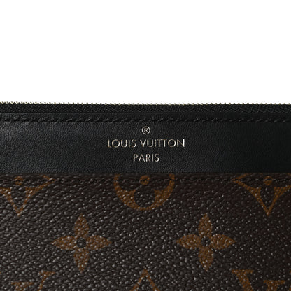 Louis Vuitton Monogram Slim Purse Black 7 of 9