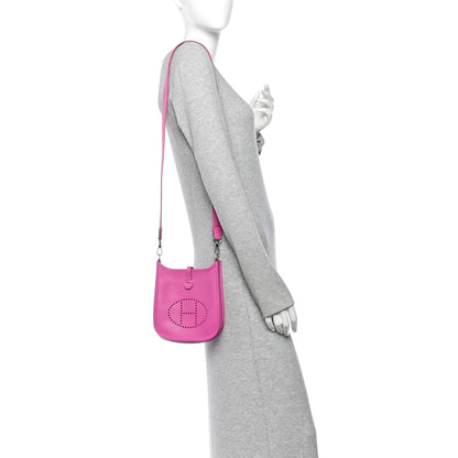 Hermes Taurillon Clemence Evelyne TPM Magnolia 2 of 11