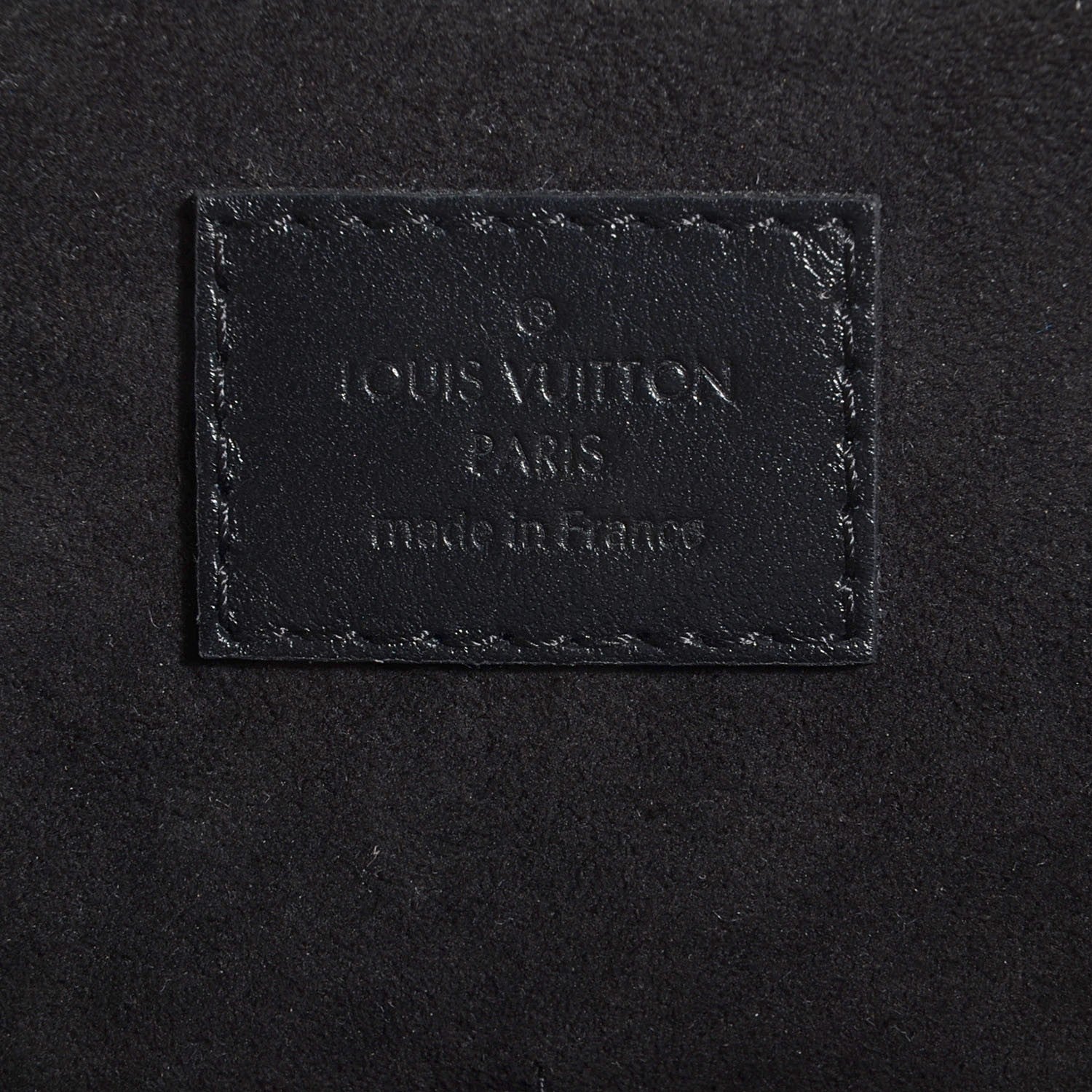 Louis Vuitton Shiny Monogram Alma PM Black 6 of 7