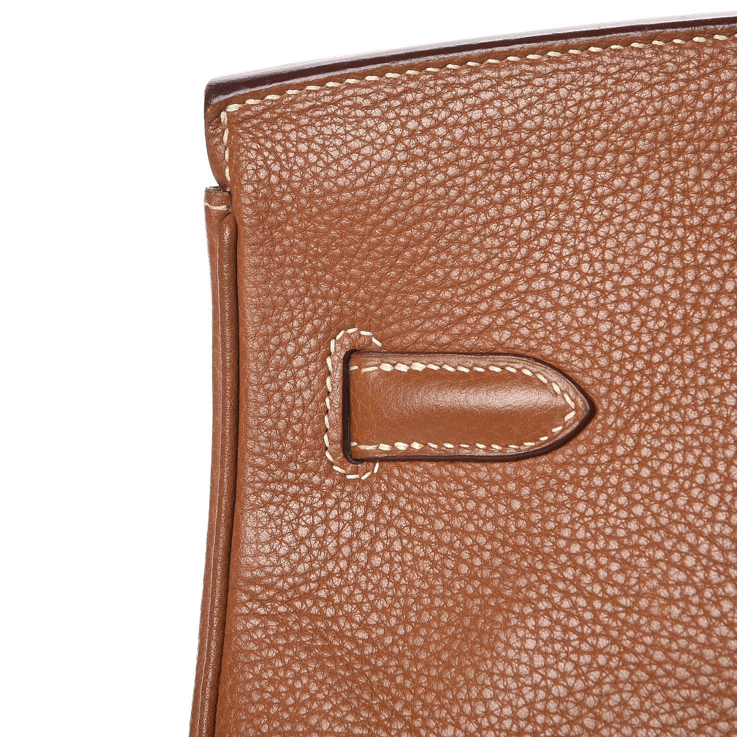 Hermes Taurillon Clemence Birkin 35 Gold 34 of 43