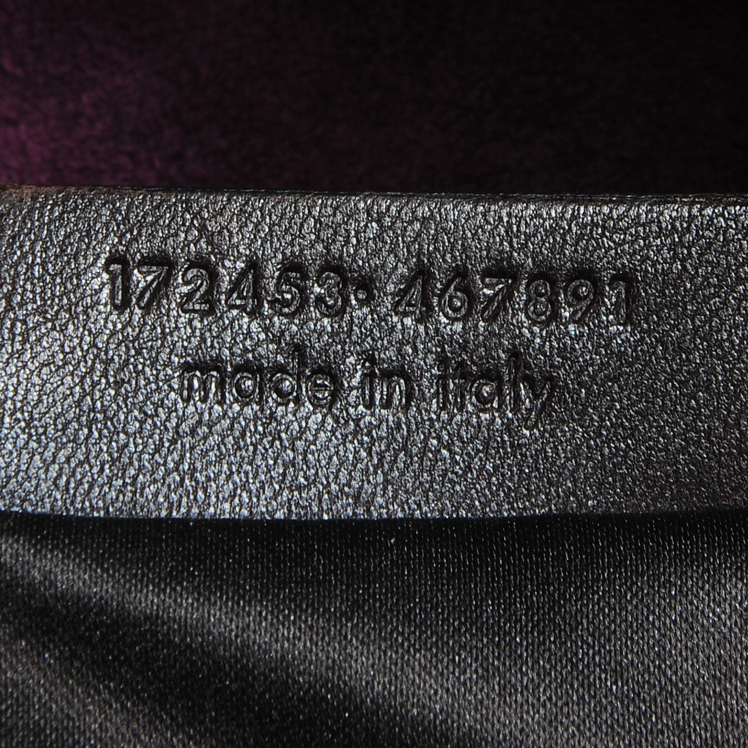 Saint Laurent Patent Medium Downtown Tote Purple 8 of 9
