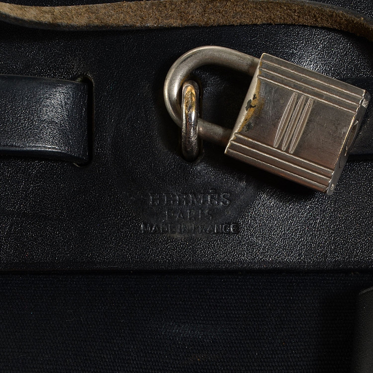 Hermes Toile Herbag 31 PM Black 13 of 14