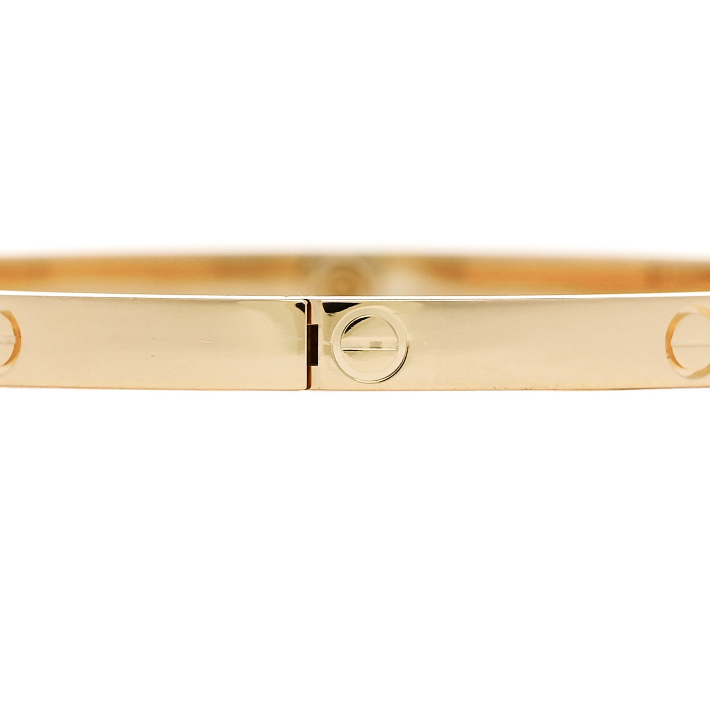 18K Yellow Gold Small LOVE Bracelet 17