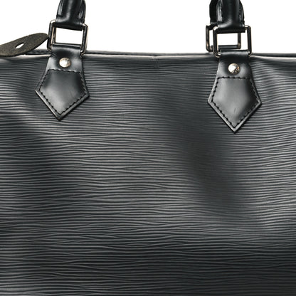 Louis Vuitton Epi Speedy 30 Black 7 of 10