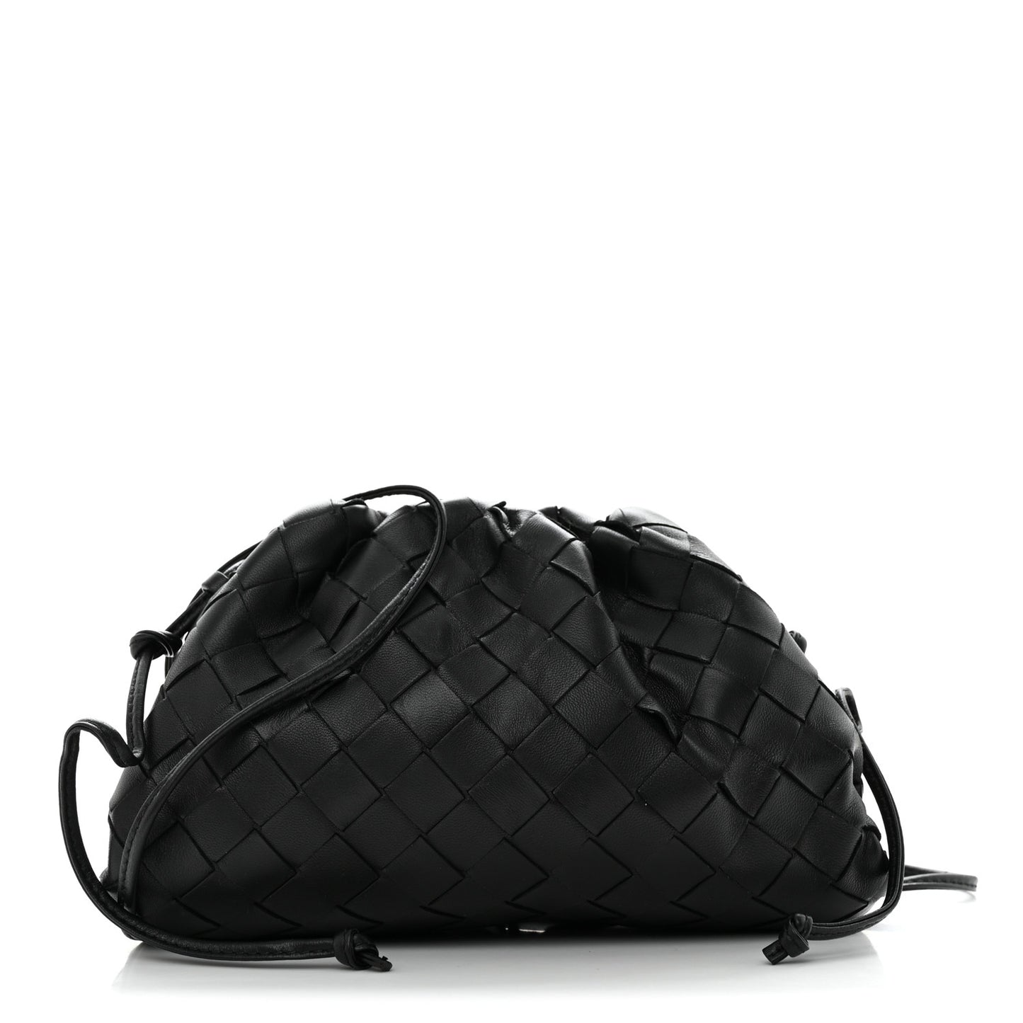 Nappa Intrecciato The Mini Pouch Black